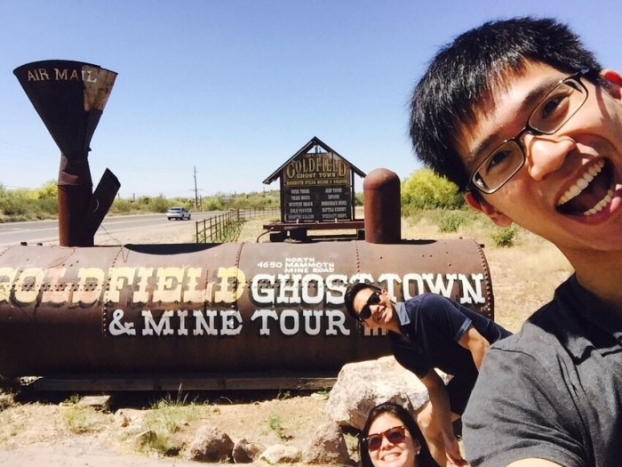 First stop - Goldfield Ghost Town! We came a bit earlier than usual people so it really felt like a ghost town with only us and a few others there. Pretty cool set up!