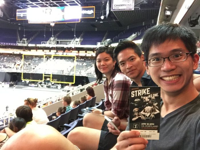 Arizona Rattlers vs Portland Thunder! 