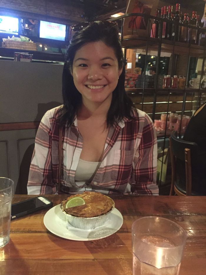 Had dinner at Phoenix Public Market. Good vibes and great food. I got the Pork Chile Verde Pot Pie.