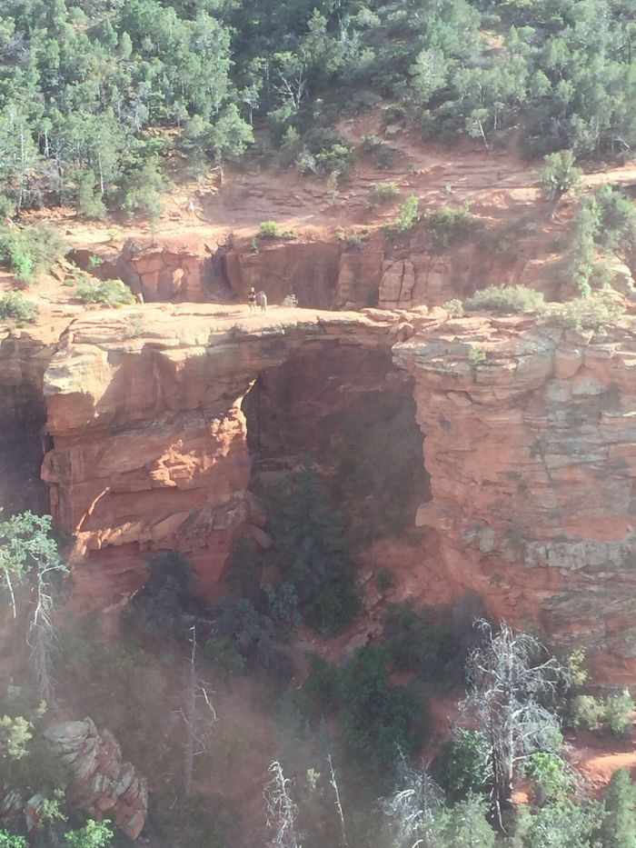 Devil's Bridge. It's a trail that leads to that natural arch. Must try next time!