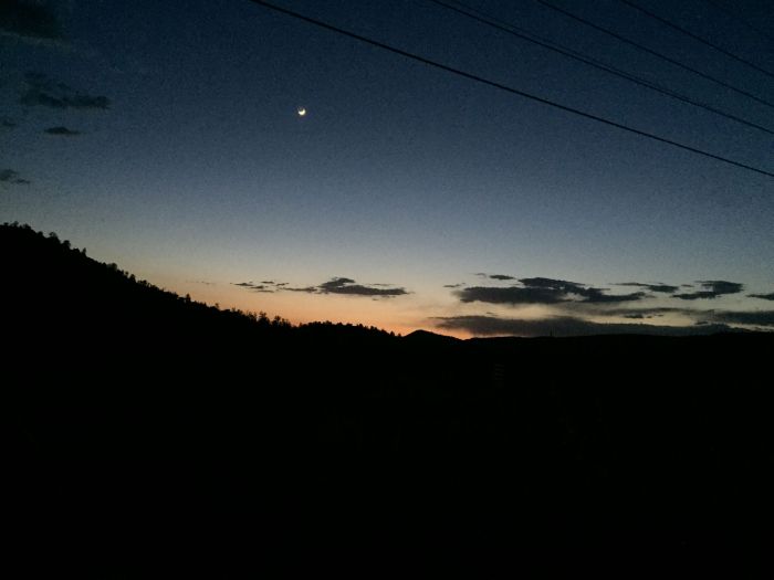 The only picture of the night from the star gazing tour thanks to Brian! He's got some amazing photography skills.