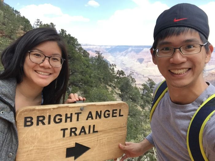 I think if next time when I'm back at Grand Canyon. I'd like to try and hike all the way down! 