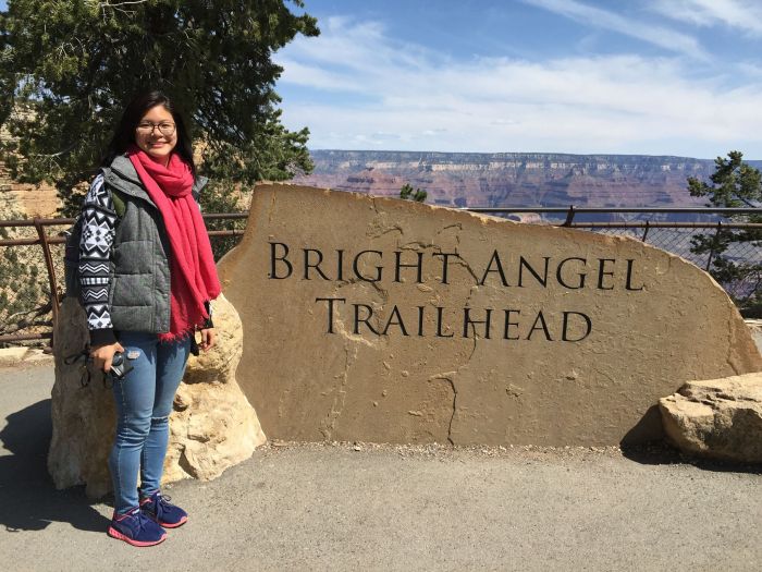 Started our morning with a hike in the Grand Canyon. We decided on the Bright Angel Trail. We only hike a RT of 3 miles. 1.5 miles to a rest house and then 1.5 miles back up. Basically we were descending into the canyon. So, you can imagine that coming back up is quite tiring. 