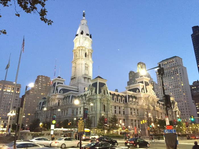 City Hall in the evening